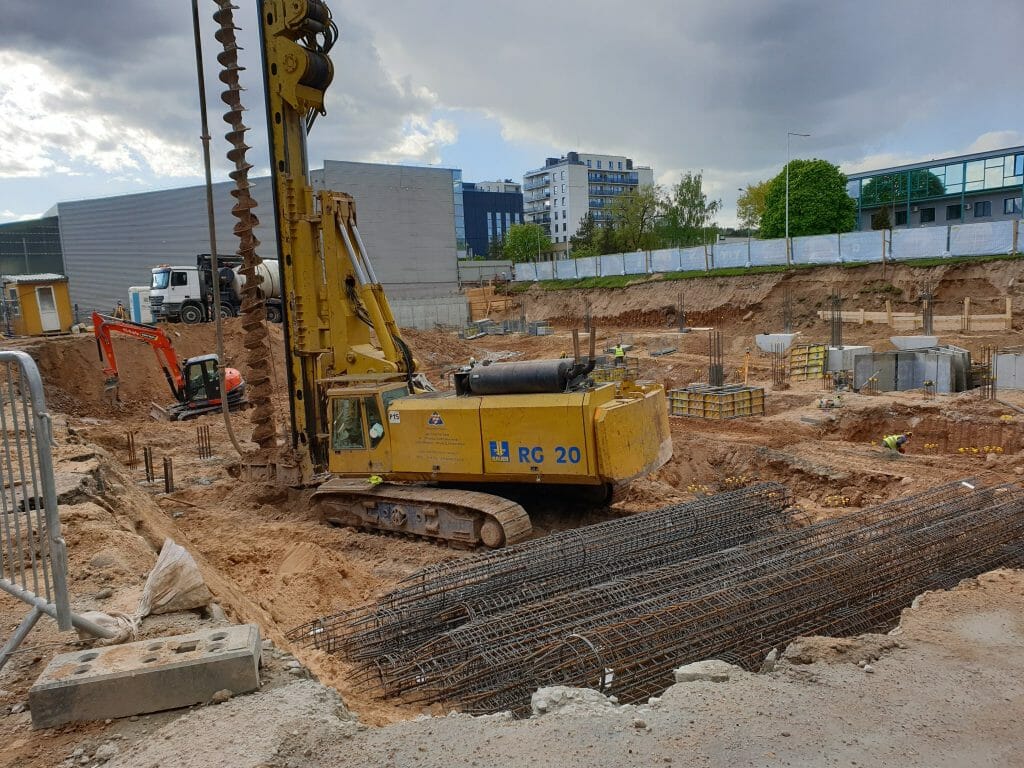 Žalgirio 112 (Žalgirio g. 112) - Biroju centrs - būvdarbu attēli