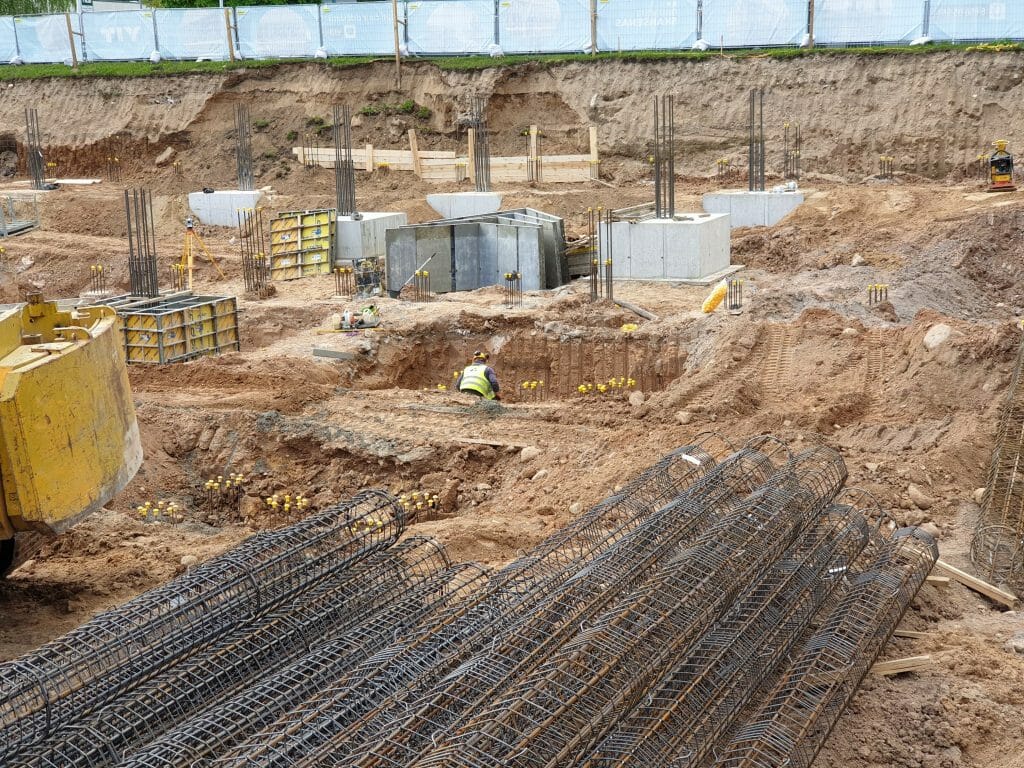 Žalgirio 112 (Žalgirio g. 112) - Biroju centrs - būvdarbu attēli