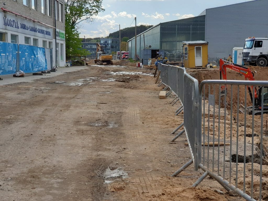 Žalgirio 112 (Žalgirio g. 112) - Biroju centrs - būvdarbu attēli