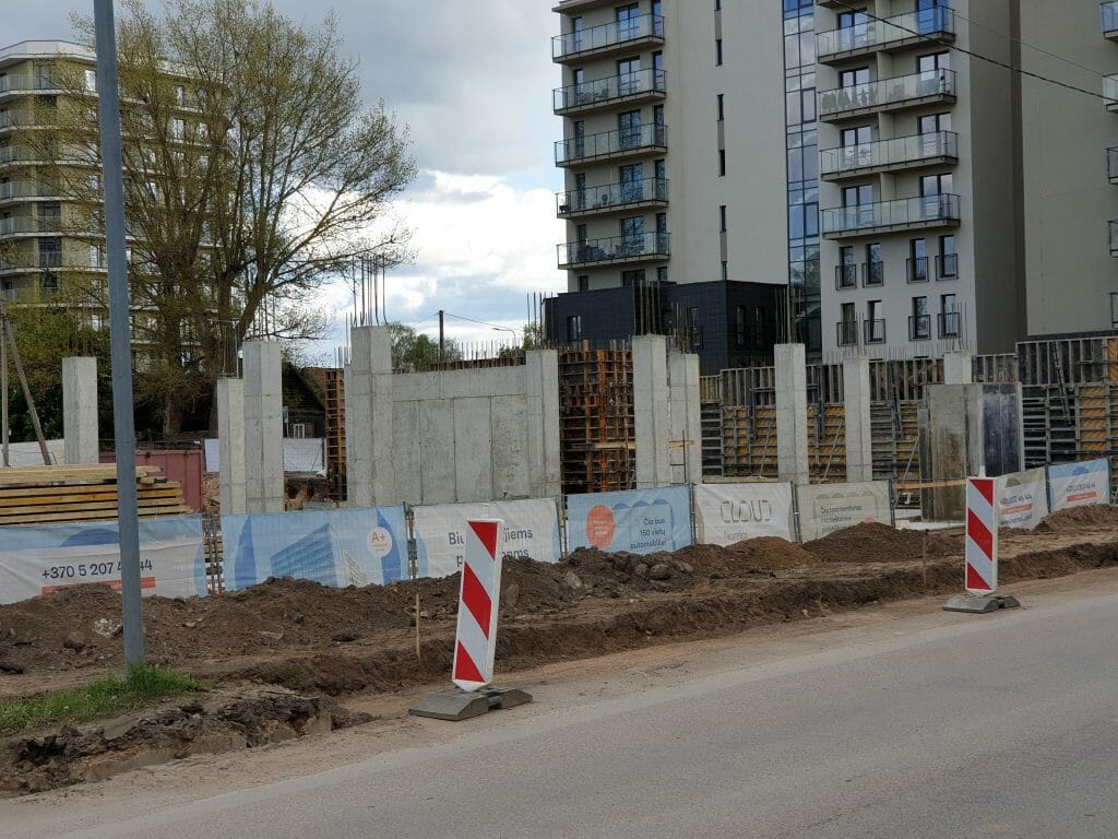 Cloud namai (Kalvarijų g. 84) - Korterelamu, Büroohoone - ehituse fotod