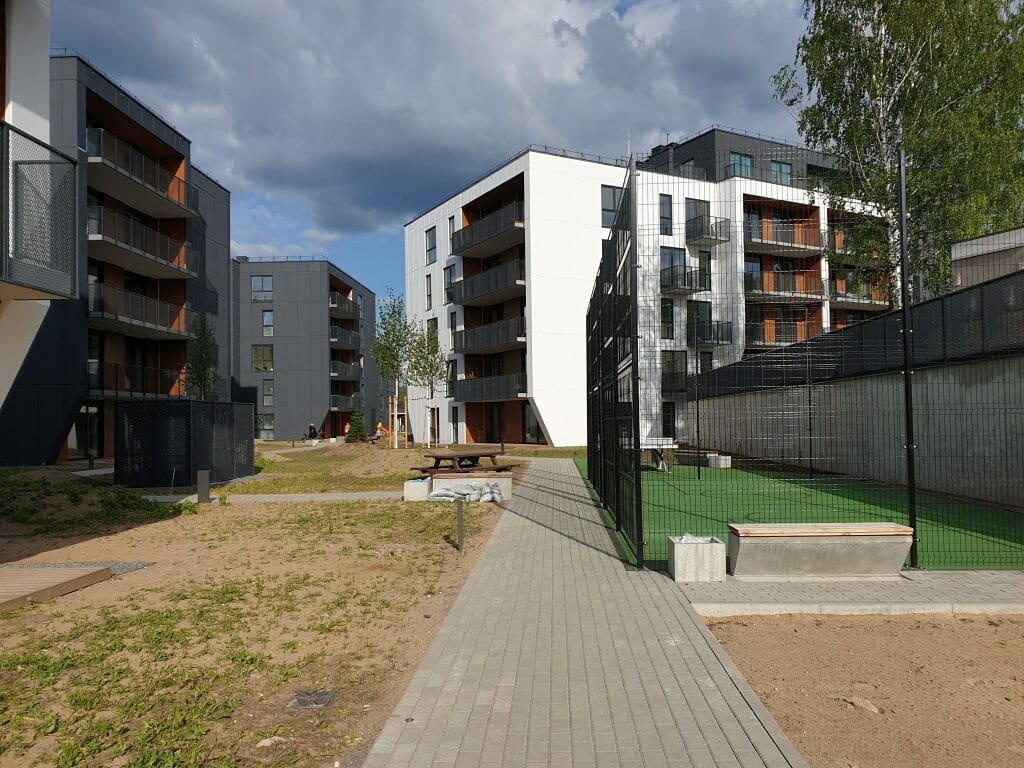 Vilnelės slėnis (Pakraščio g. 20) - Multi apartment - construction photos