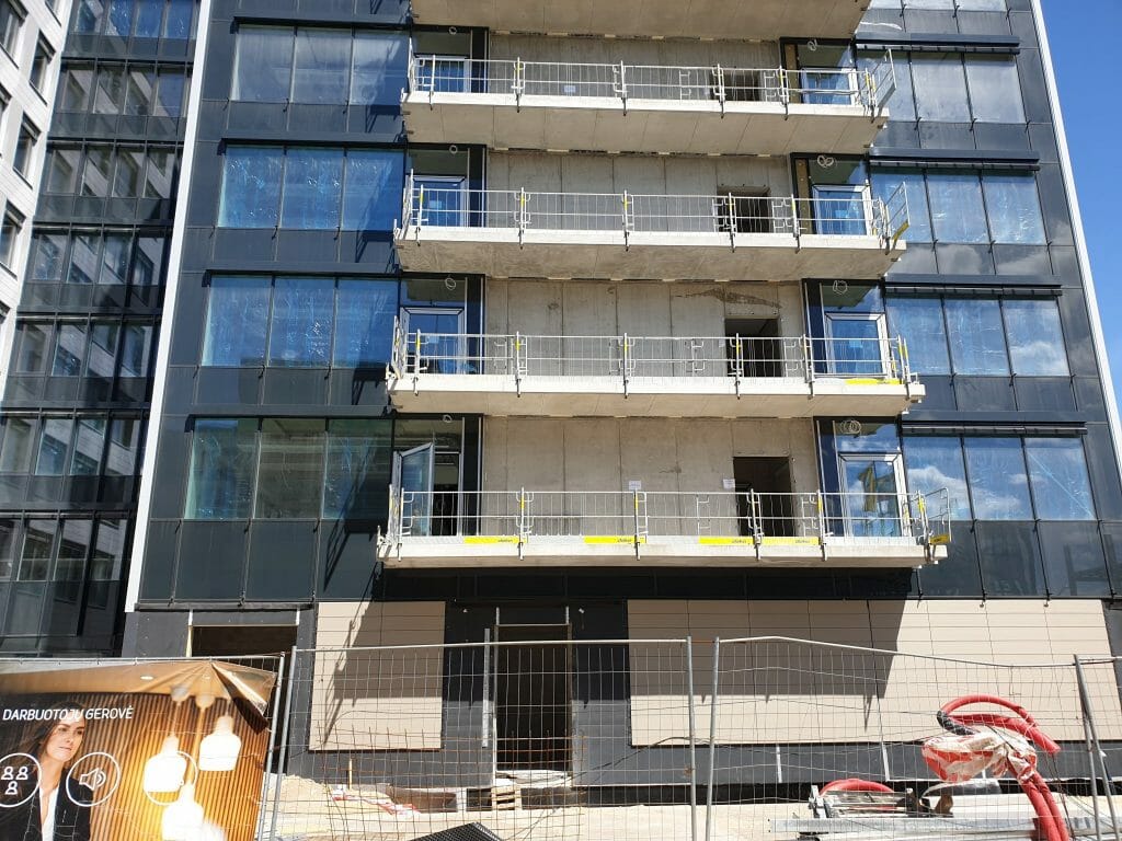 Nova (Vito Gerulaičio g. 18) - Office center - construction photos
