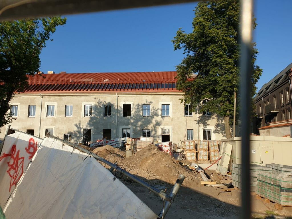 Misionierių sodai (Subačiaus g. 20) - Multi apartment - construction photos