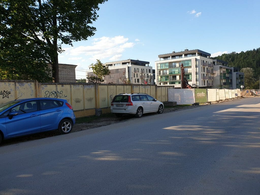 Vilnelės skverai 1 etapas (Manufaktūrų g. 7) - Multi apartment - construction photos