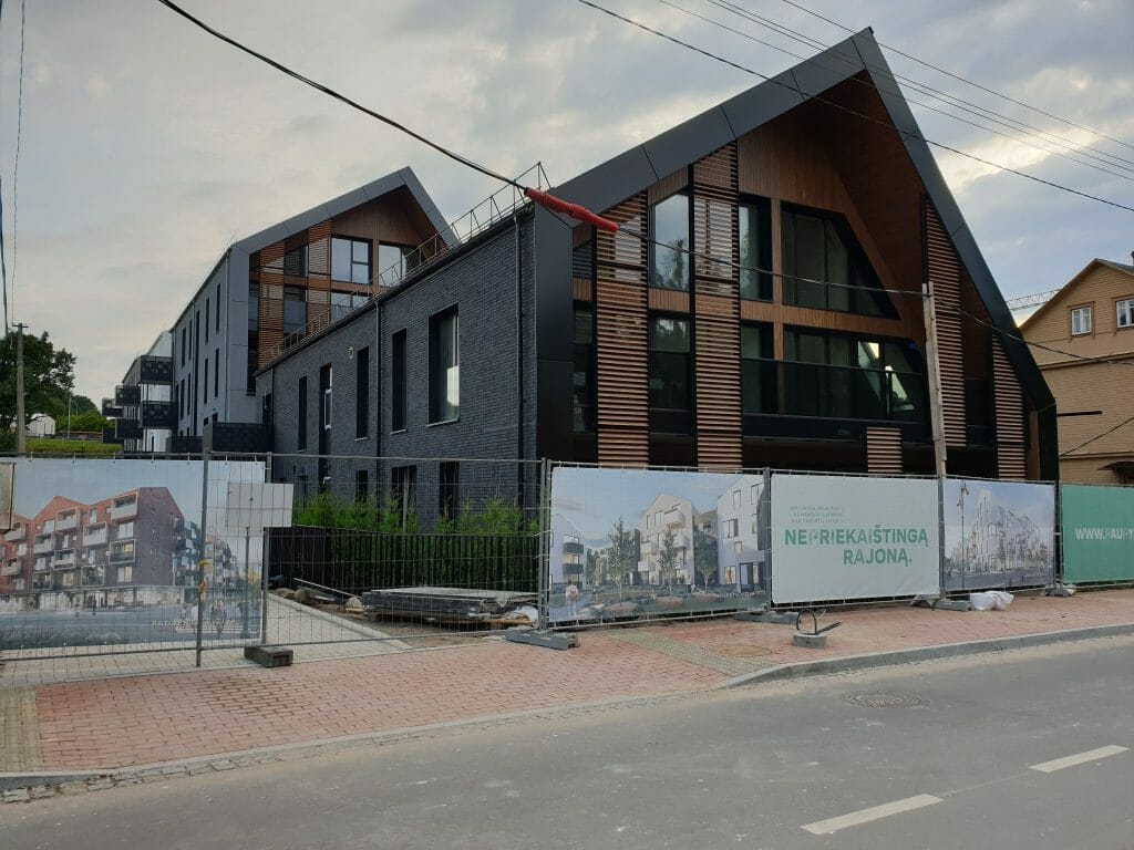 PAUPYS 7 etapas (Aukštaičių g. 19, Paupio g. 50) - Multi apartment - construction photos