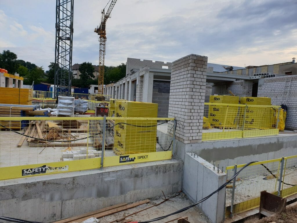 PAUPYS 7 etapas (Aukštaičių g. 19, Paupio g. 50) - Multi apartment - construction photos