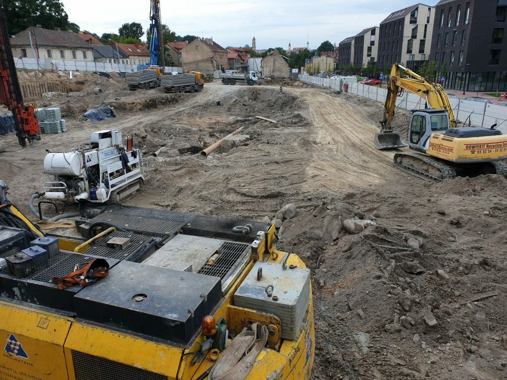 PAUPYS 6 etapas (Aukštaičių g. 7) - Multi apartment - construction photos