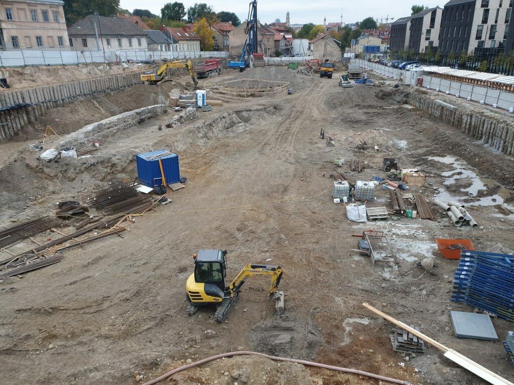 PAUPYS 6 etapas (Aukštaičių g. 7) - Multi apartment - construction photos