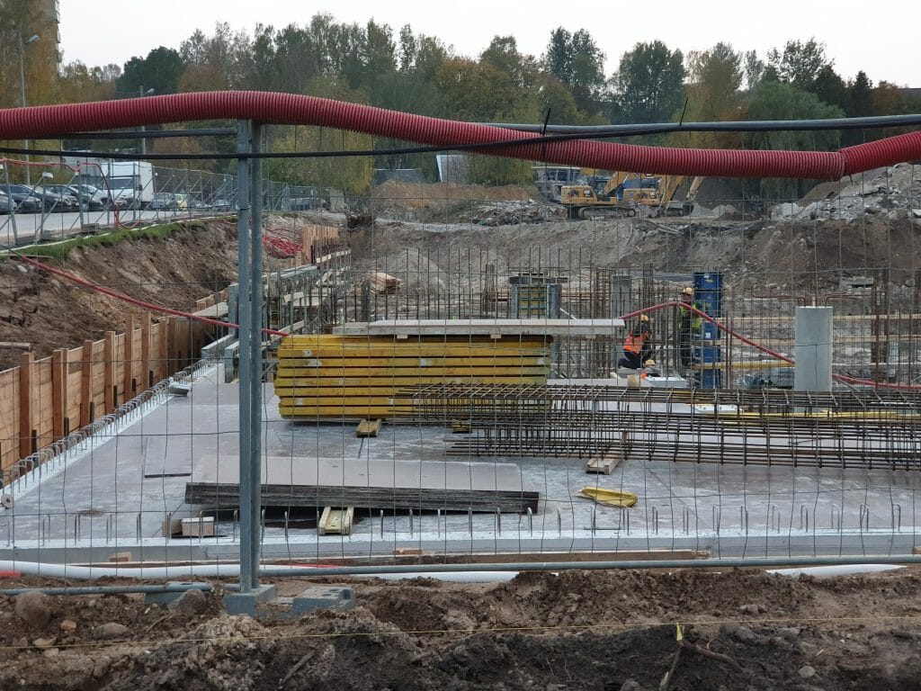 Vilnelės skverai 1 etapas (Manufaktūrų g. 7) - Multi apartment - construction photos