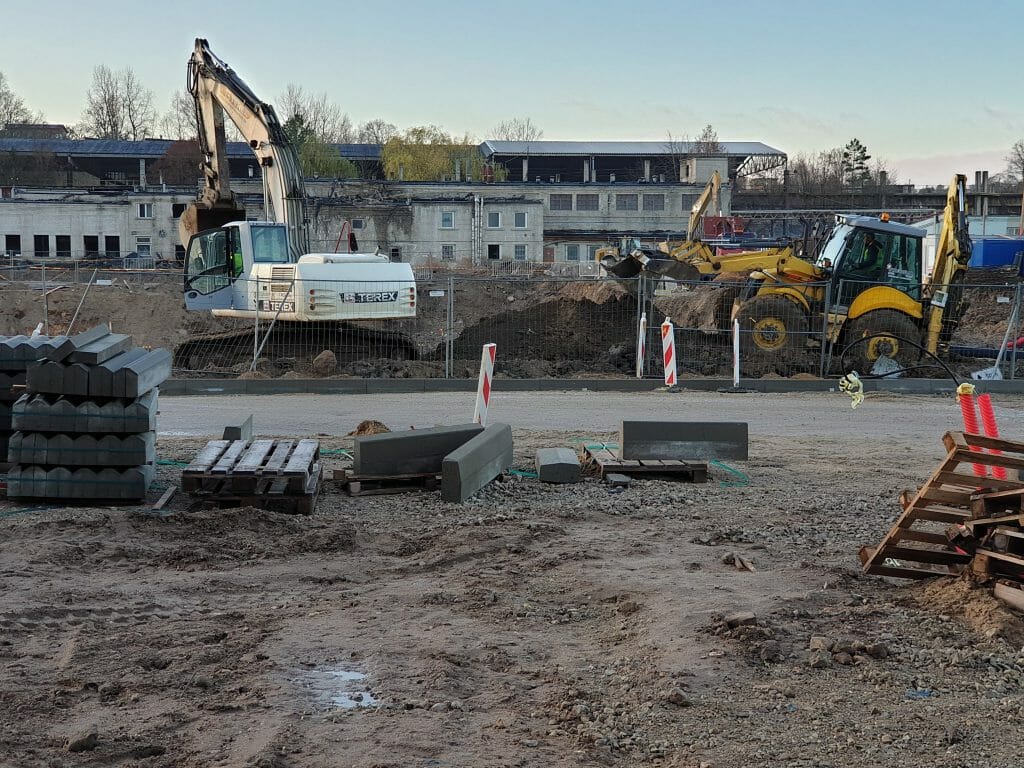 Manufaktūrų g. (Manufaktūrų g.) - Bike path, Street - construction photos