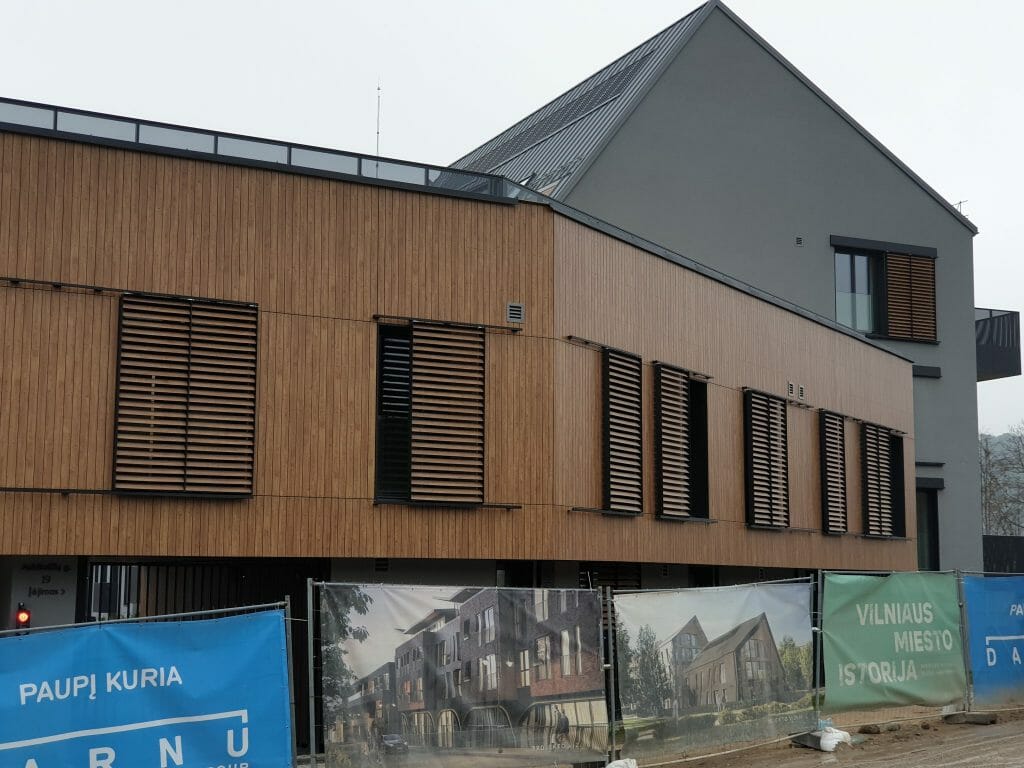 PAUPYS 7 etapas (Aukštaičių g. 19, Paupio g. 50) - Multi apartment - construction photos