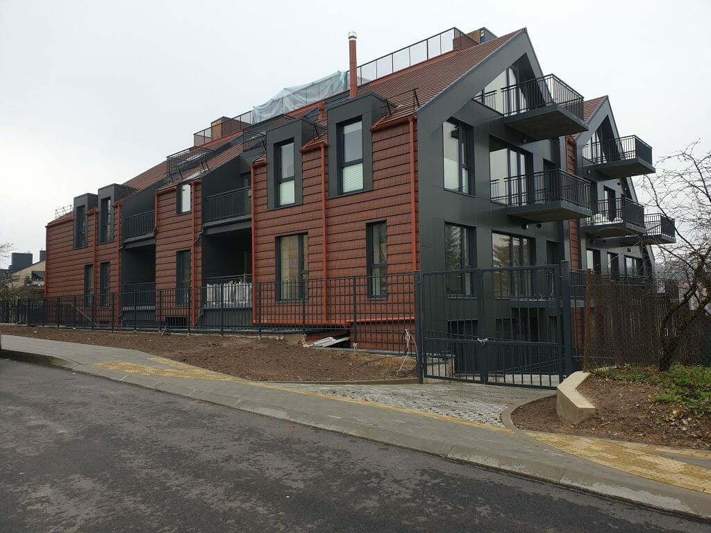 Aukštupis (Krivūlės g. 9) - Multi apartment - construction photos