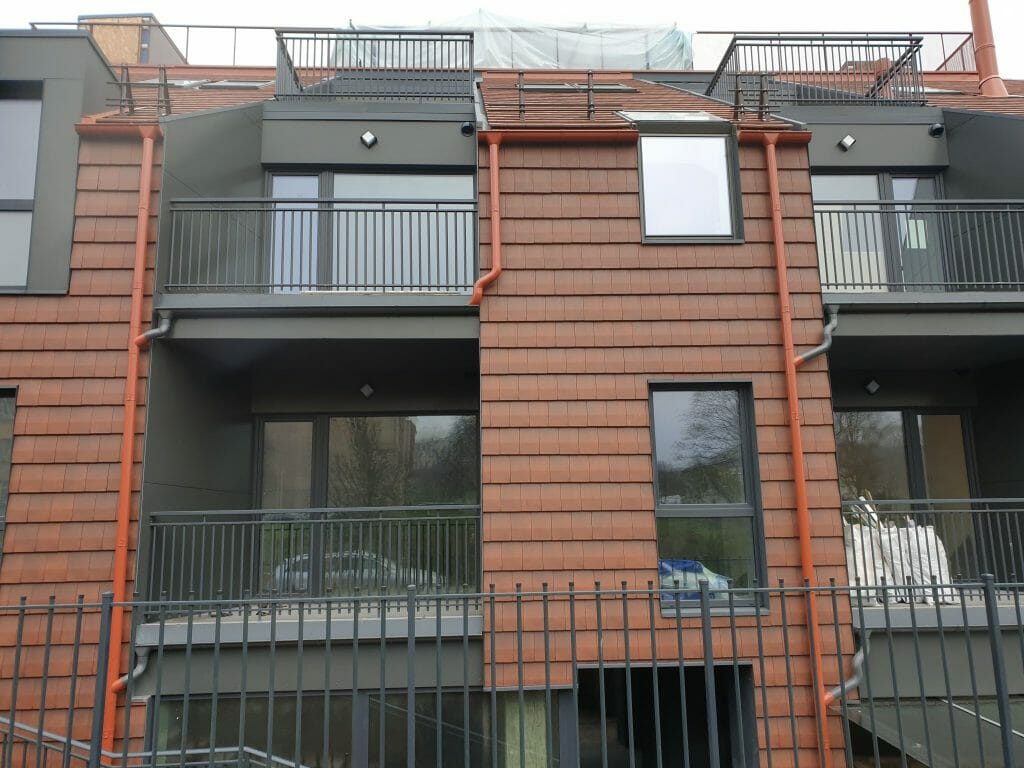 Aukštupis (Krivūlės g. 9) - Multi apartment - construction photos