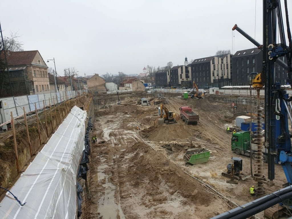 PAUPYS 6 etapas (Aukštaičių g. 7) - Multi apartment - construction photos