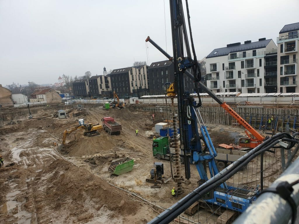 PAUPYS 6 etapas (Aukštaičių g. 7) - Multi apartment - construction photos