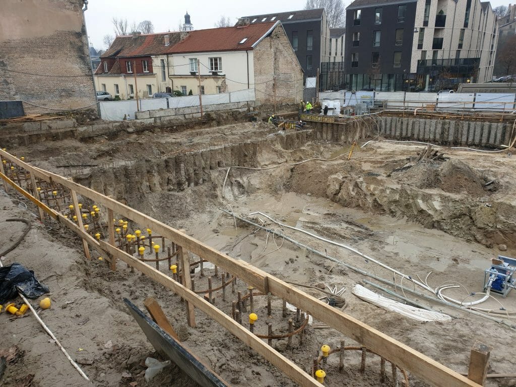 PAUPYS 6 etapas (Aukštaičių g. 7) - Multi apartment - construction photos