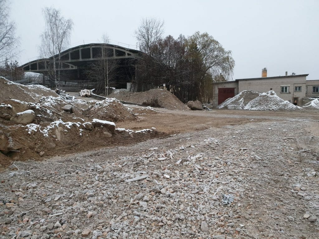 Vilnelės skverai 1 etapas (Manufaktūrų g. 7) - Multi apartment - construction photos