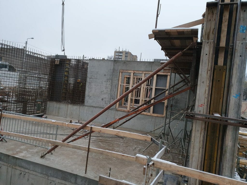 Vilnelės skverai 1 etapas (Manufaktūrų g. 7) - Multi apartment - construction photos