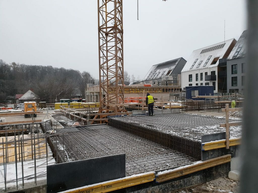 PAUPYS 7 etapas (Aukštaičių g. 19, Paupio g. 50) - Multi apartment - construction photos