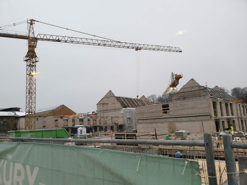 PAUPYS 7 etapas (Aukštaičių g. 19, Paupio g. 50) - Multi apartment - construction photos