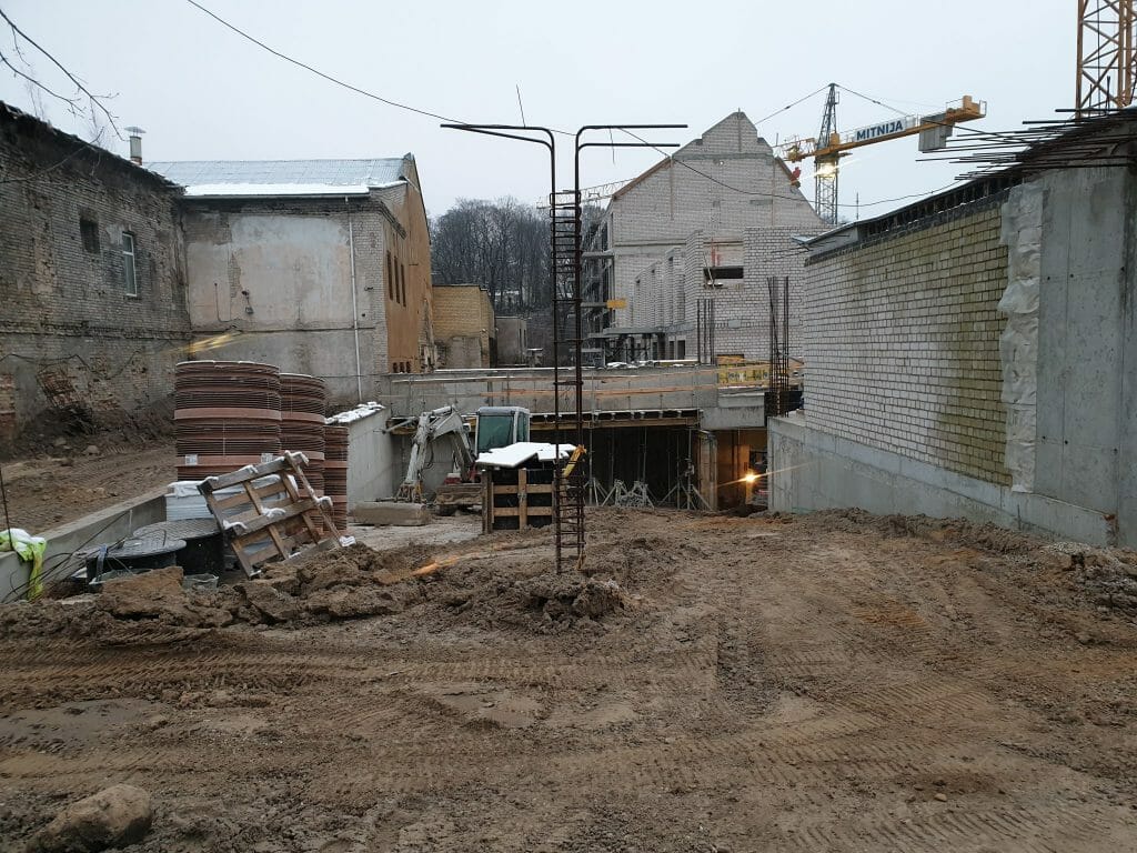 PAUPYS 7 etapas (Aukštaičių g. 19, Paupio g. 50) - Multi apartment - construction photos