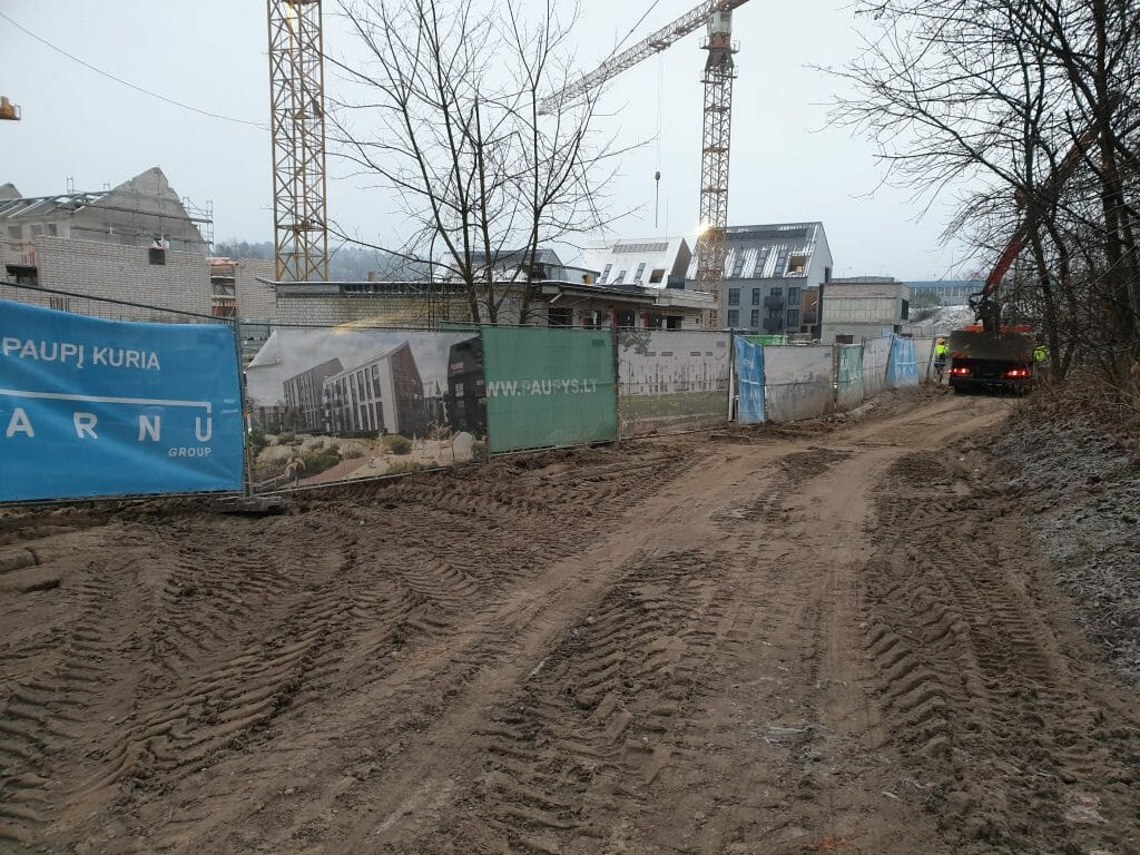 PAUPYS 7 etapas (Aukštaičių g. 19, Paupio g. 50) - Multi apartment - construction photos