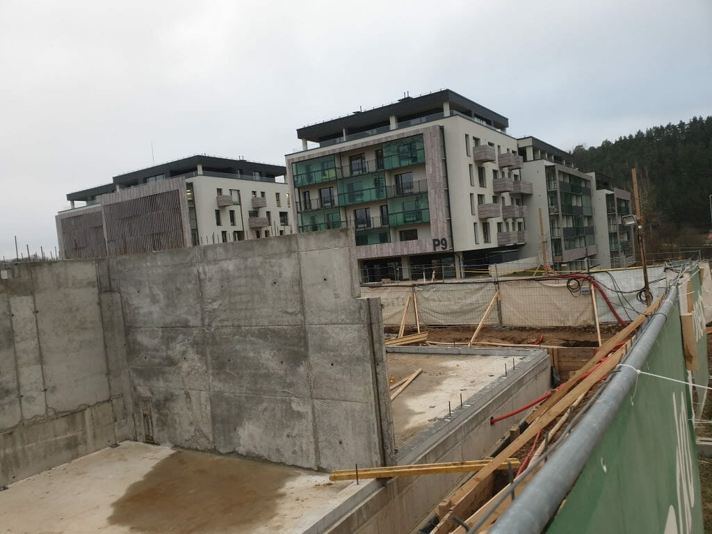 Vilnelės skverai 1 etapas (Manufaktūrų g. 7) - Multi apartment - construction photos