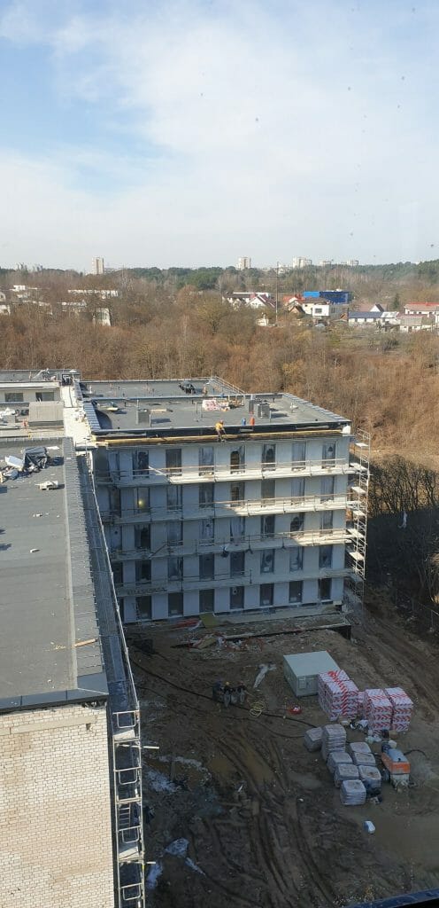 Liv_in Vilnius Ozas (Vito Gerulaičio g. 4) - Co-living - construction photos