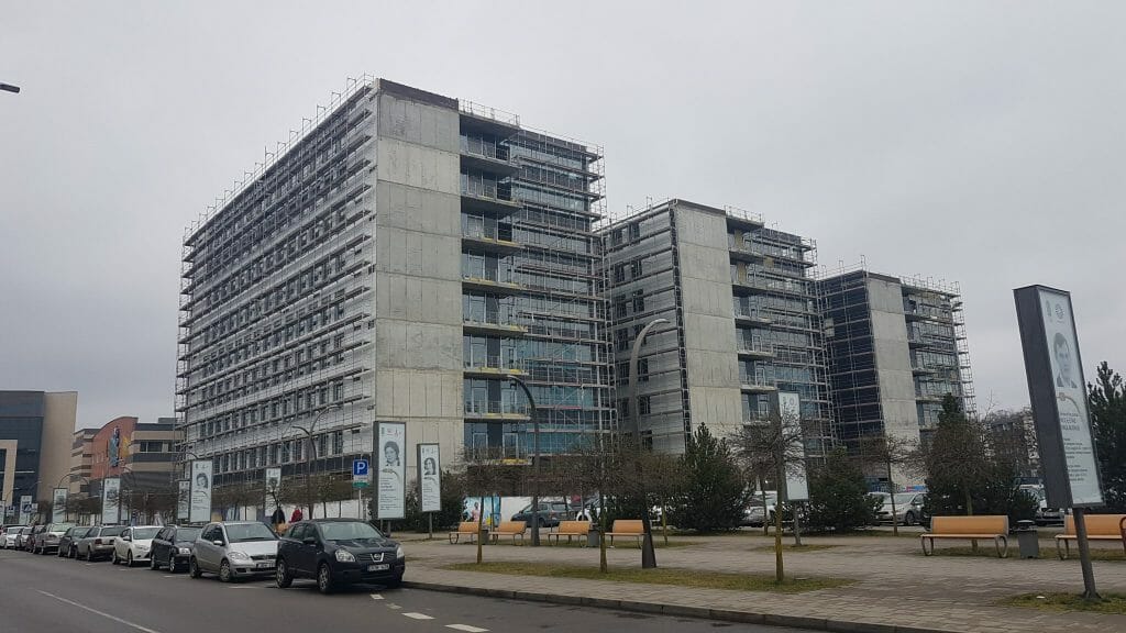 Nova (Vito Gerulaičio g. 18) - Office center - construction photos