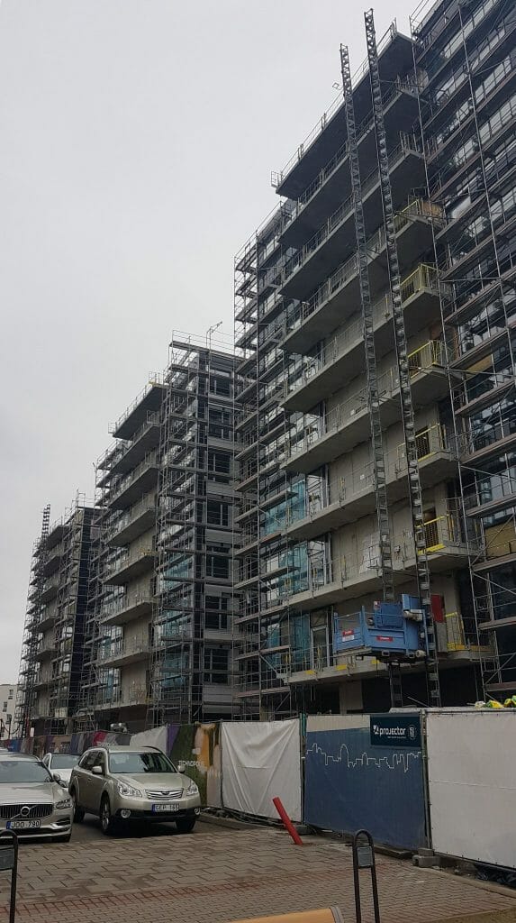 Nova (Vito Gerulaičio g. 18) - Office center - construction photos