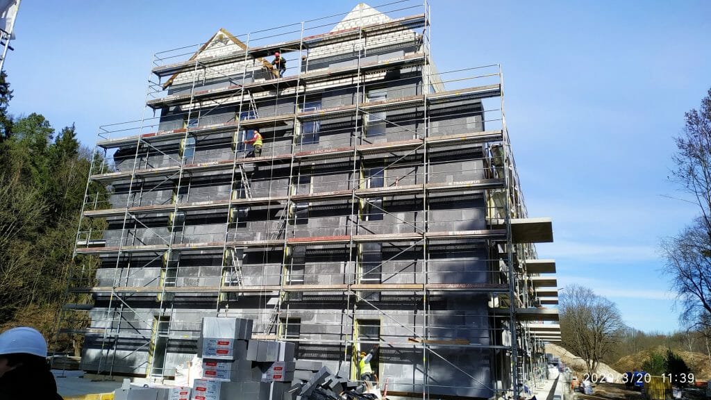 Miško ardai 1 etapas (Burbiškių g. 6) - Multi apartment - construction photos