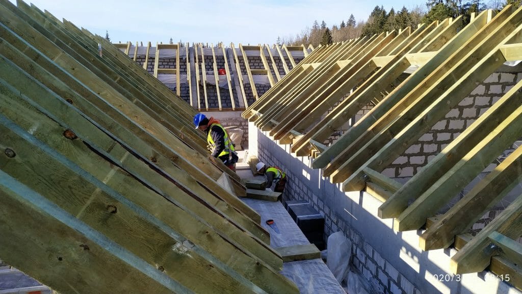 Miško ardai 1 etapas (Burbiškių g. 6) - Multi apartment - construction photos