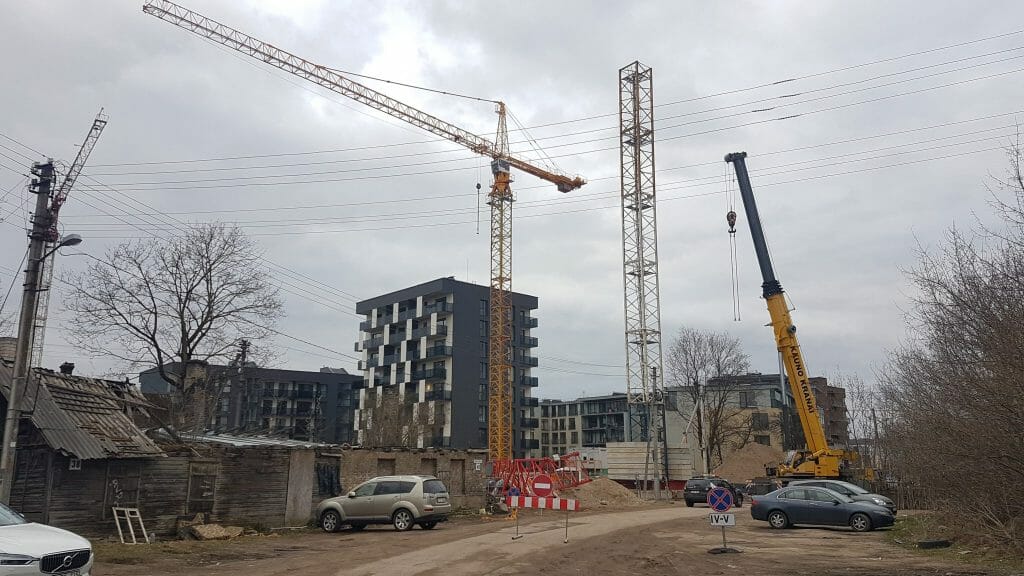 Andrum Metropolis (Lvovo g. 79) - Multi apartment - construction photos