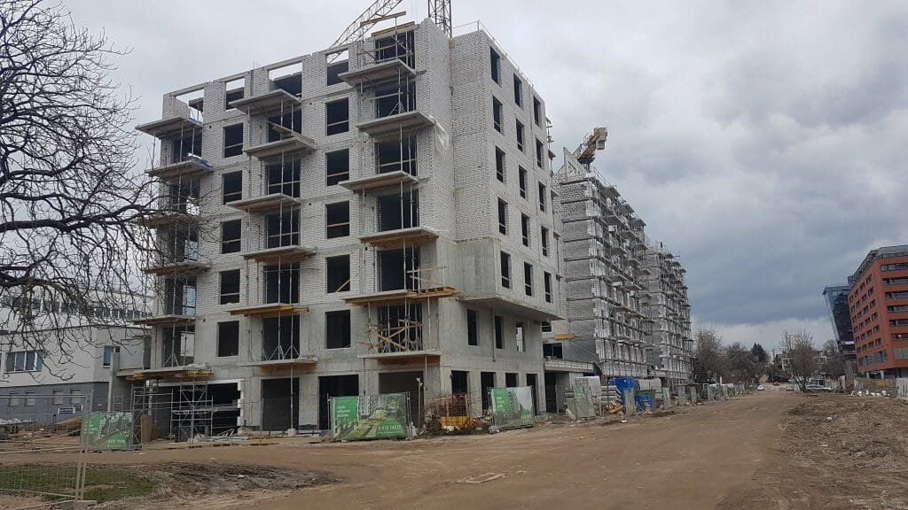 Kernavės aveniu (Kernavės g. 4) - Multi apartment - construction photos