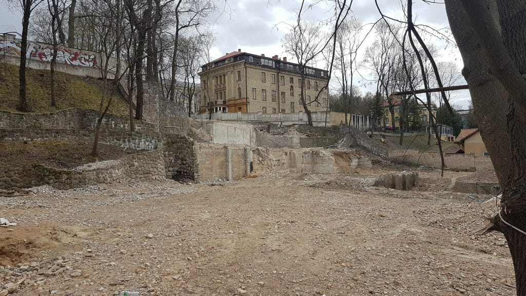 Neries pakopa (T. Kosciuškos g. 32) - Daugiabutis - statybų nuotraukos