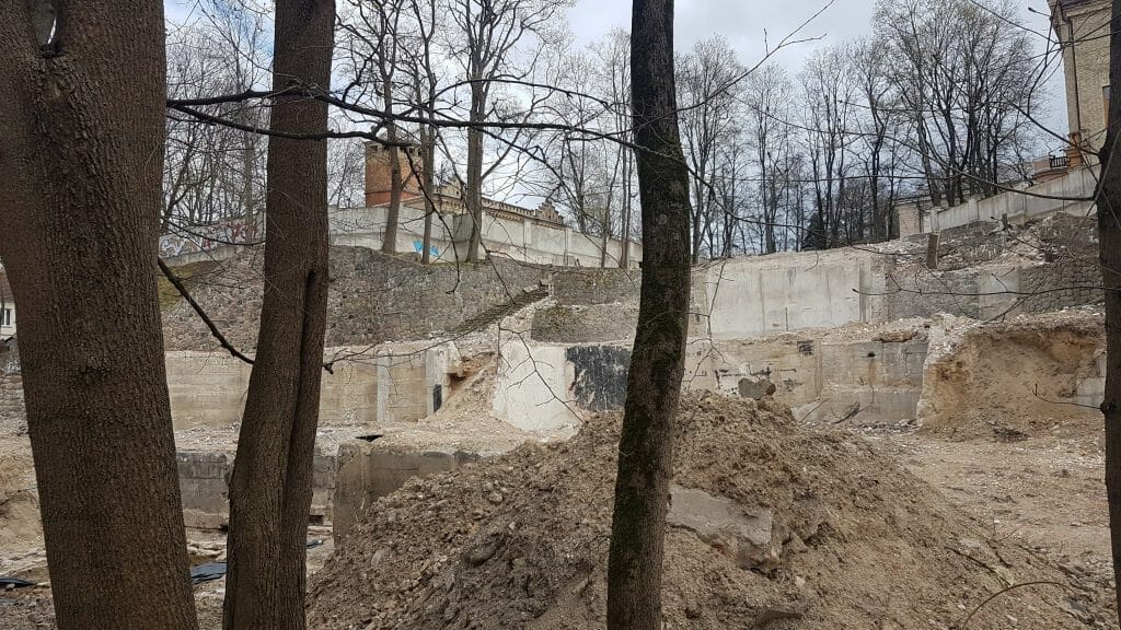 Neries pakopa (T. Kosciuškos g. 32) - Daugiabutis - statybų nuotraukos