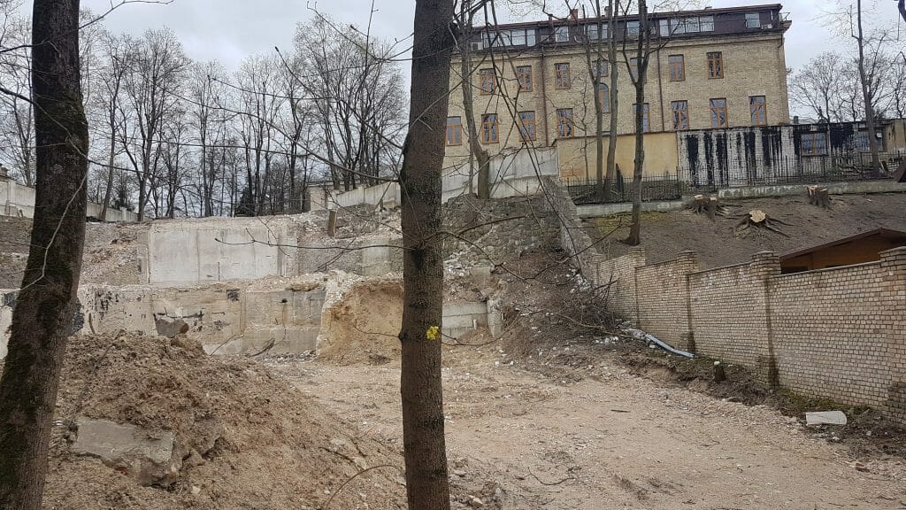 Neries pakopa (T. Kosciuškos g. 32) - Daugiabutis - statybų nuotraukos