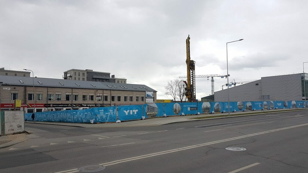 Žalgirio 112 (Žalgirio g. 112) - Biroju centrs - būvdarbu attēli