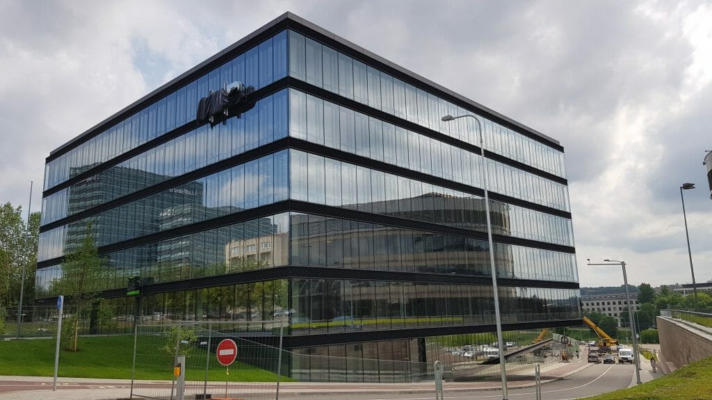 SEB administracinis (Gedimino Baravyko g. 4) - Biroju centrs - būvdarbu attēli