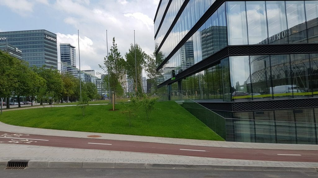 SEB administracinis (Gedimino Baravyko g. 4) - Biroju centrs - būvdarbu attēli