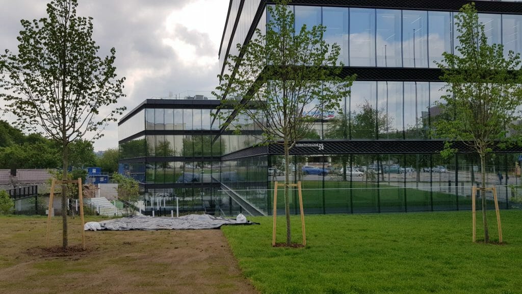 SEB administracinis (Gedimino Baravyko g. 4) - Biroju centrs - būvdarbu attēli