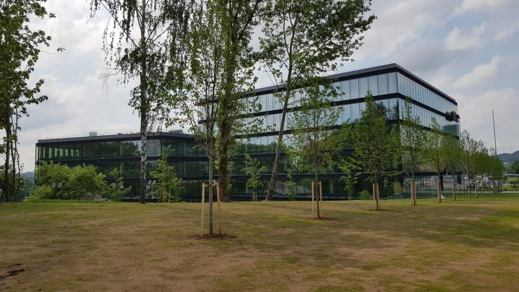 SEB administracinis (Gedimino Baravyko g. 4) - Biroju centrs - būvdarbu attēli