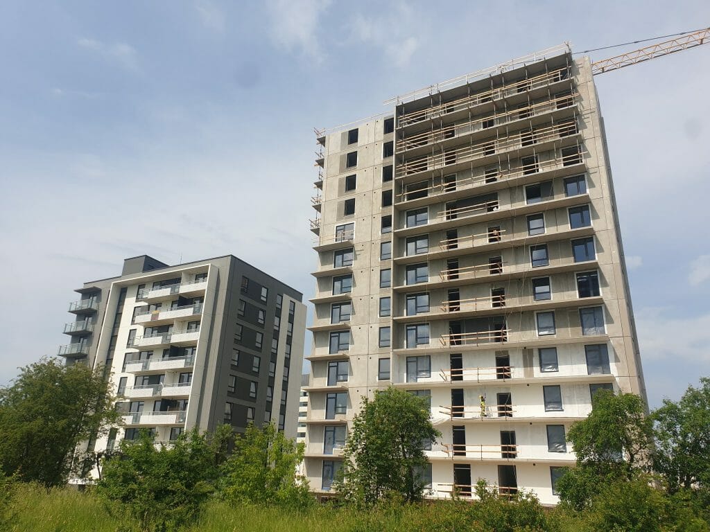Horizon (Viršuliškių skg. 58) - Multi apartment - construction photos