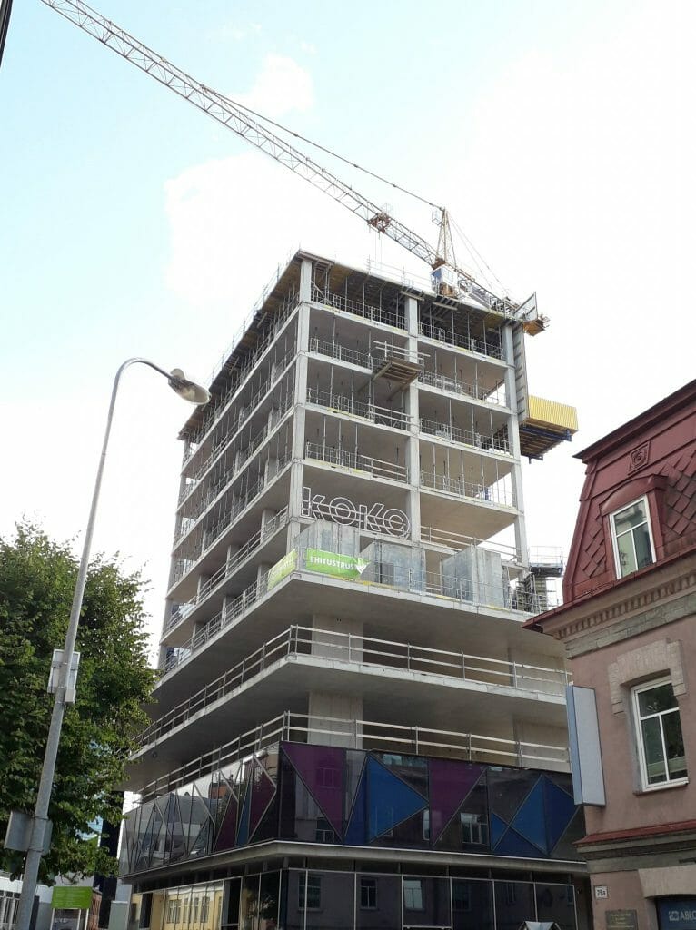 Skyon (Maakri 30) - Office center - construction photos