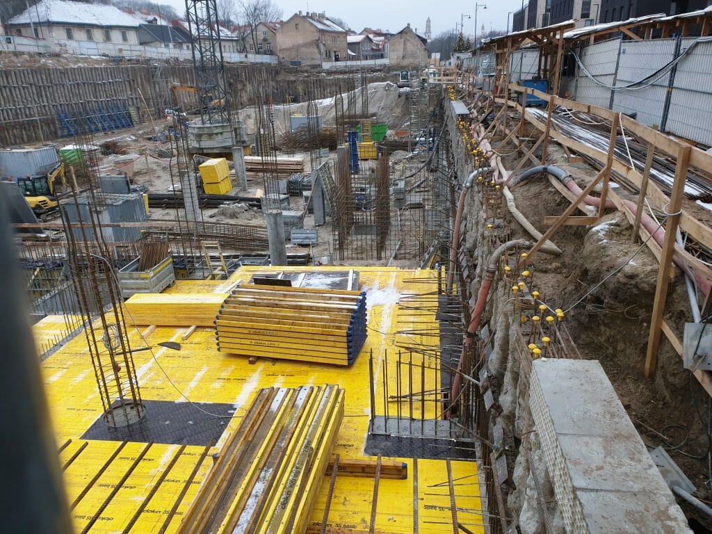 PAUPYS 6 etapas (Aukštaičių g. 7) - Multi apartment - construction photos