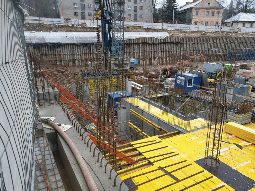 PAUPYS 6 etapas (Aukštaičių g. 7) - Multi apartment - construction photos