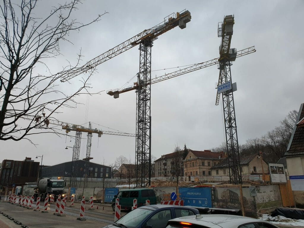 PAUPYS 6 etapas (Aukštaičių g. 7) - Multi apartment - construction photos