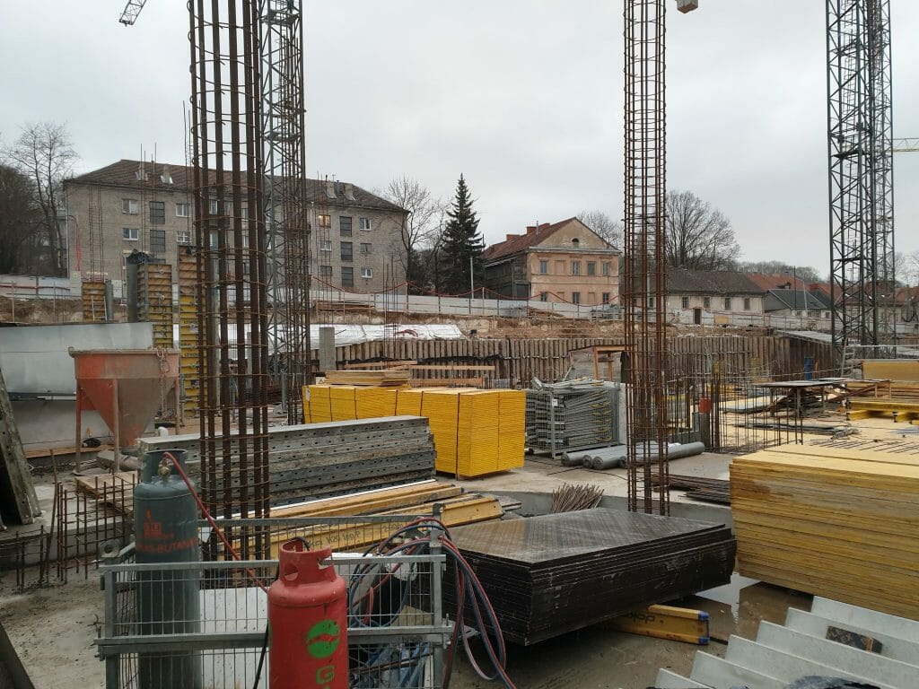 PAUPYS 6 etapas (Aukštaičių g. 7) - Multi apartment - construction photos