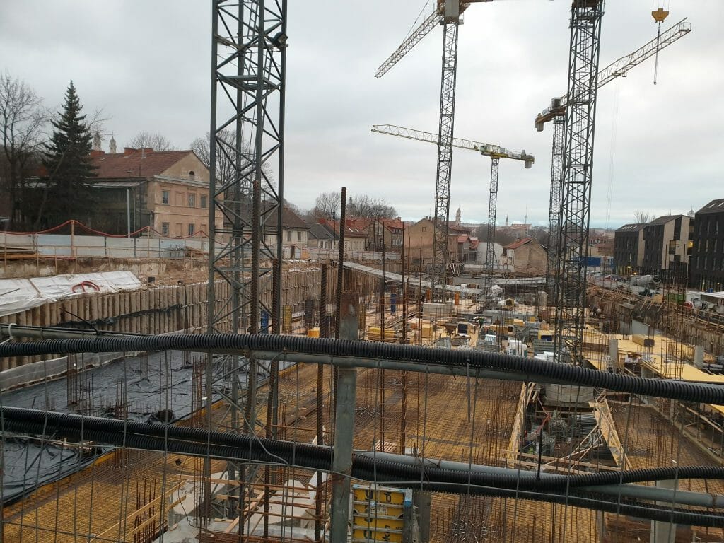 PAUPYS 6 etapas (Aukštaičių g. 7) - Multi apartment - construction photos