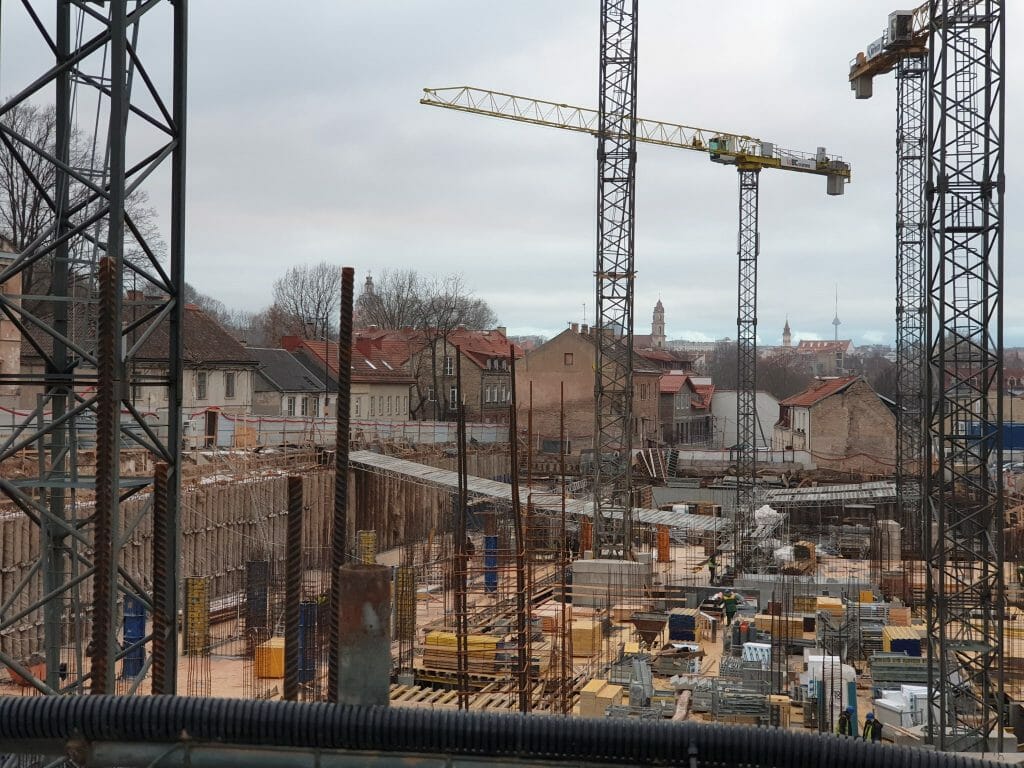 PAUPYS 6 etapas (Aukštaičių g. 7) - Multi apartment - construction photos